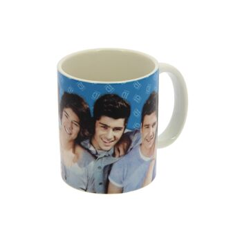 Tasse en céramique bleue One Direction avec boîte-cadeau 1
