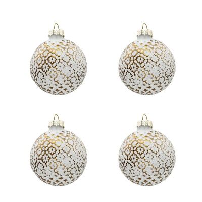 Doos kerstballen Ø 6 cm (set 4) 1