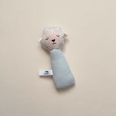 Gling-gling ice blue sheep rattle