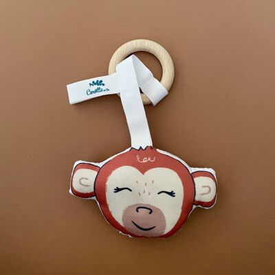 Red Monkey teether