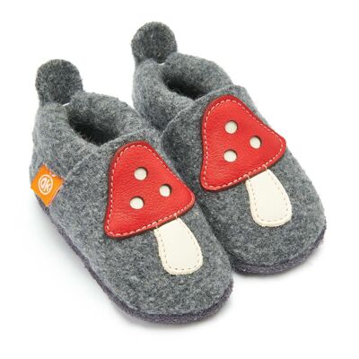 Wool felt slippers - Lucky Peter