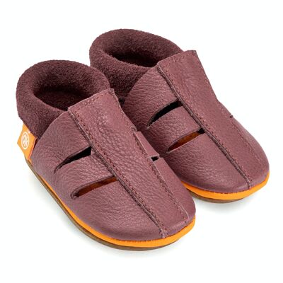 Barefoot shoes sandal AMIGO purple