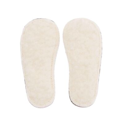 Warm felt insoles