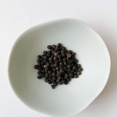 Pimienta negra ahumada ecológica, 500gr (a granel)
