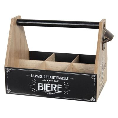 Flessenrek met flessenopener 29x19x20 cm 1