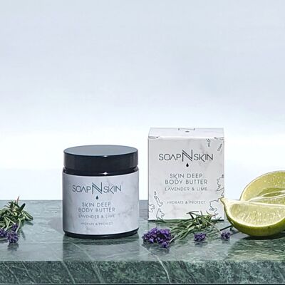 SKIN DEEP </br> Body Butter </br> Lavender & Lime