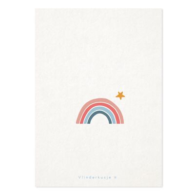 Ansichtkaart ‘Regenboog’ / A6 formaat