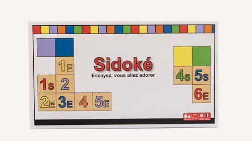 Sidoké - Jeu de société - Jeu de stratégie et de réflexion - Jeu de famille