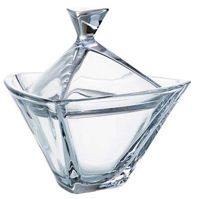 TRIANGLE jar with lid
