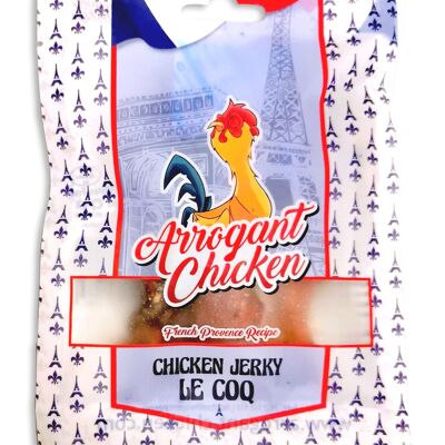 Jerky de pollo artesanal francés Le Coq