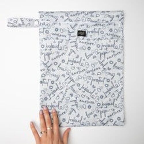 Signature Print Nappy Storage Bag