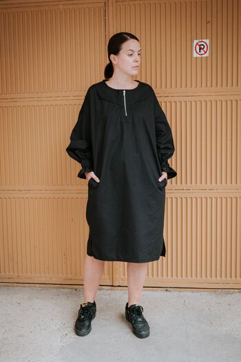 Robe Tunique Noire Femme