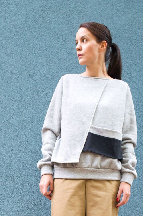 Loose Cotton Sweater Anavrin