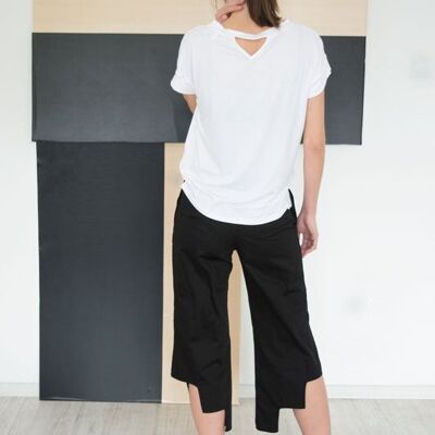 Plain White Boxy Tee Allegra