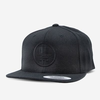 Cappellino snapback nero/nero