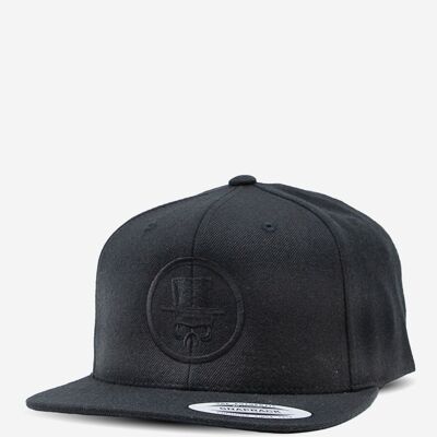 Snapback cap black/black