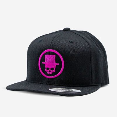 Snapback cap black/pink