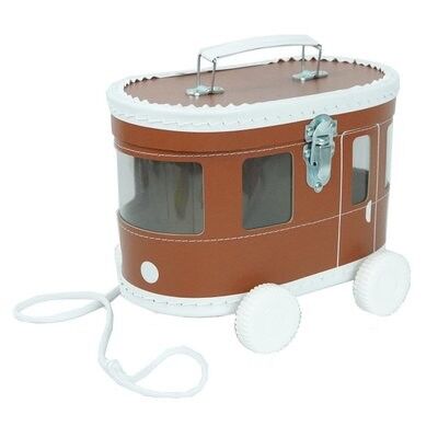 Koffer Tram Cognac