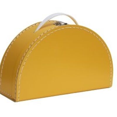Suitcase uni ocher yellow