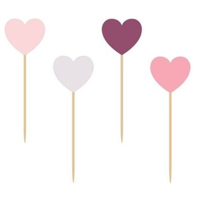 Picks Heart Pink