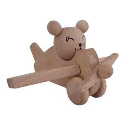 Wooden plane bear