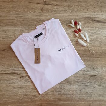 T-shirt Full Homme Pied Nuque - Pink Navy 2