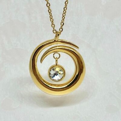 Fairytale Circle Gold- Halsband