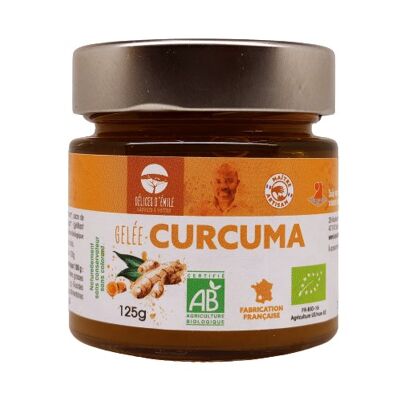 Organic turmeric jelly