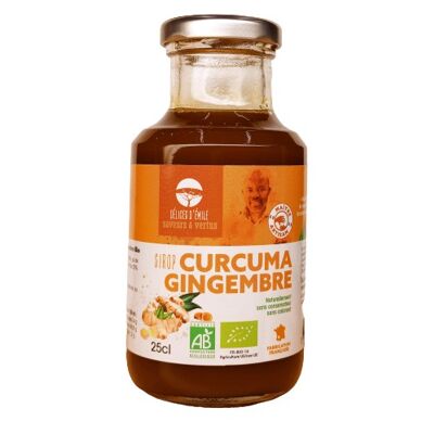 Organic Turmeric Ginger Syrup