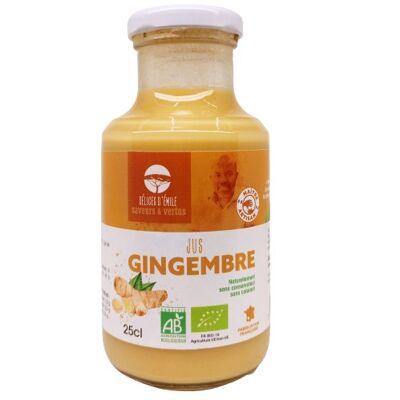 Organic ginger juice
