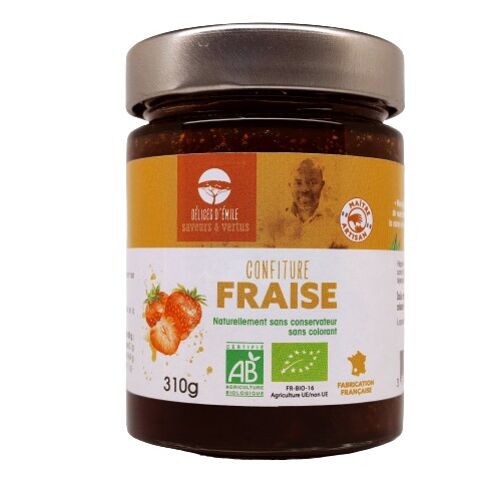 Confiture Fraise bio