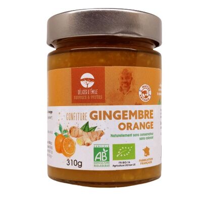 Confiture Gingembre Orange bio