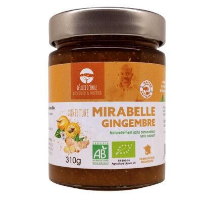 Bio Mirabellen-Ingwer-Marmelade