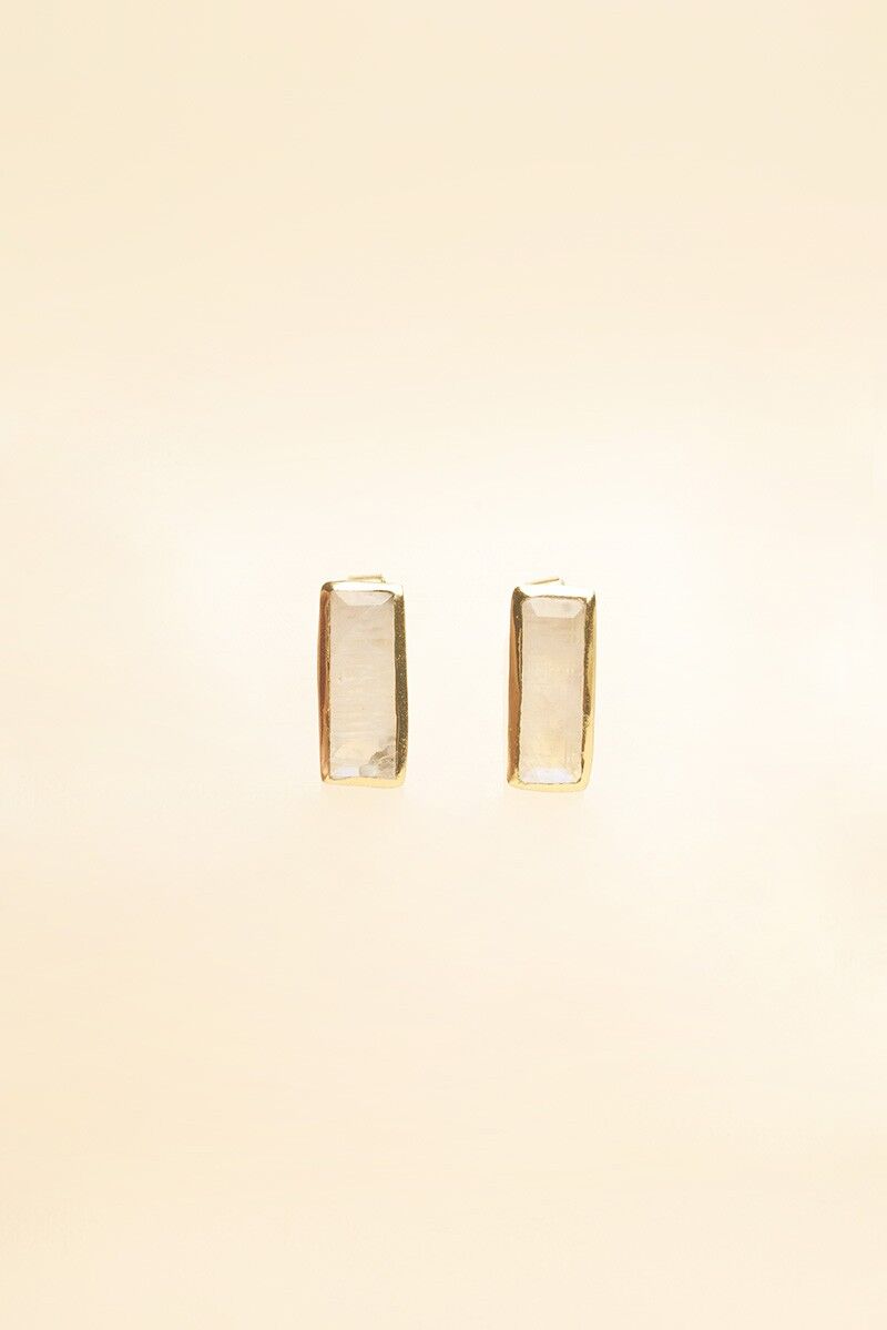 Orecchino di pietra di luna Vintra