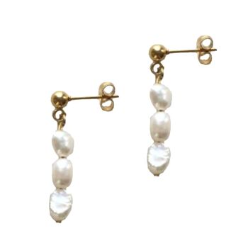 boucles d'oreilles phélopine or