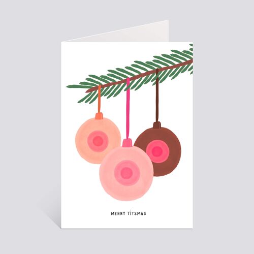 Carte "Merry Titsmas"