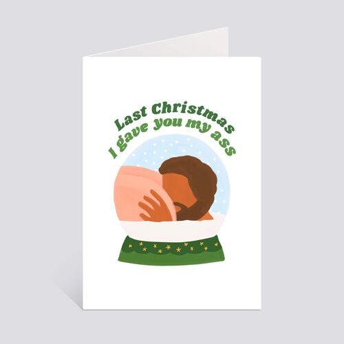 Card "Last Christmas"
