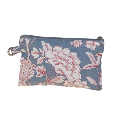 Blue heritage pouch