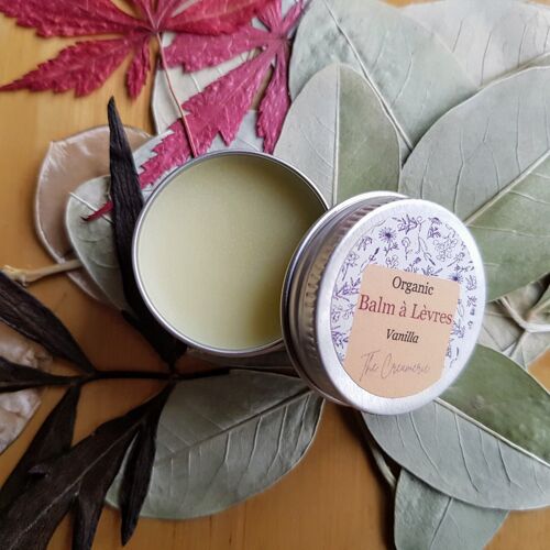 Organic lip balm - Vanilla