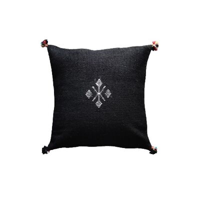 Coussin Marocain Noir