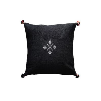 Black Moroccan Cushion