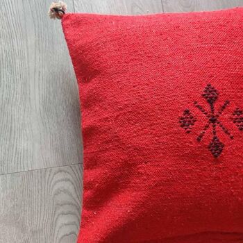 Coussin Marocain Rouge 5