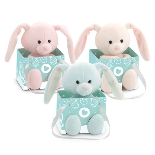 Soft toy, Surprise the Bunny, Orange Toys Easter Present in a Gift Bag