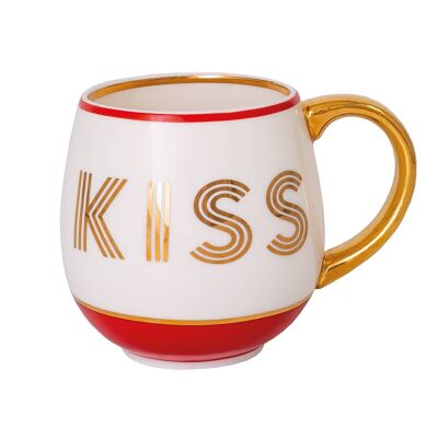 Kiss Small Talk Mug