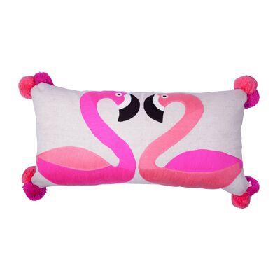 Flamingoes Cushion