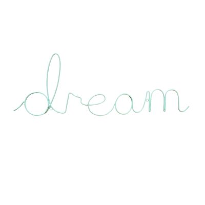 Dream Wire Word - Mint Green