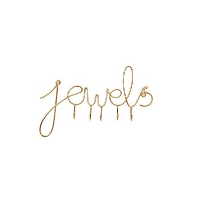 Jewels Jewellery Hook - Gold