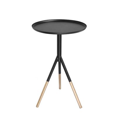 Tripod Table with Brass Feet