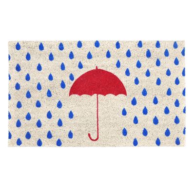 Rainy Day Umbrella Door Mat