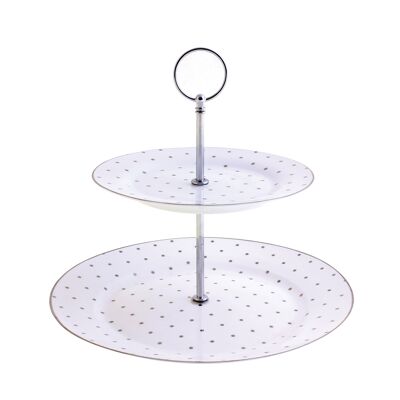 Miss Darcy Two Tier Cake Stand